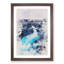 Winter Waterfall in Iceland Watercolour - Framed Print-62805148-62805151