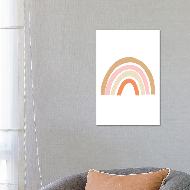 Sunset Rainbow by Leah Straatsma - Wrapped Canvas Gallery-Wrapped Canvas Giclée, 30.48 cm H x 45.72 cm W