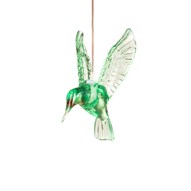 Mobile solaire colibri vert