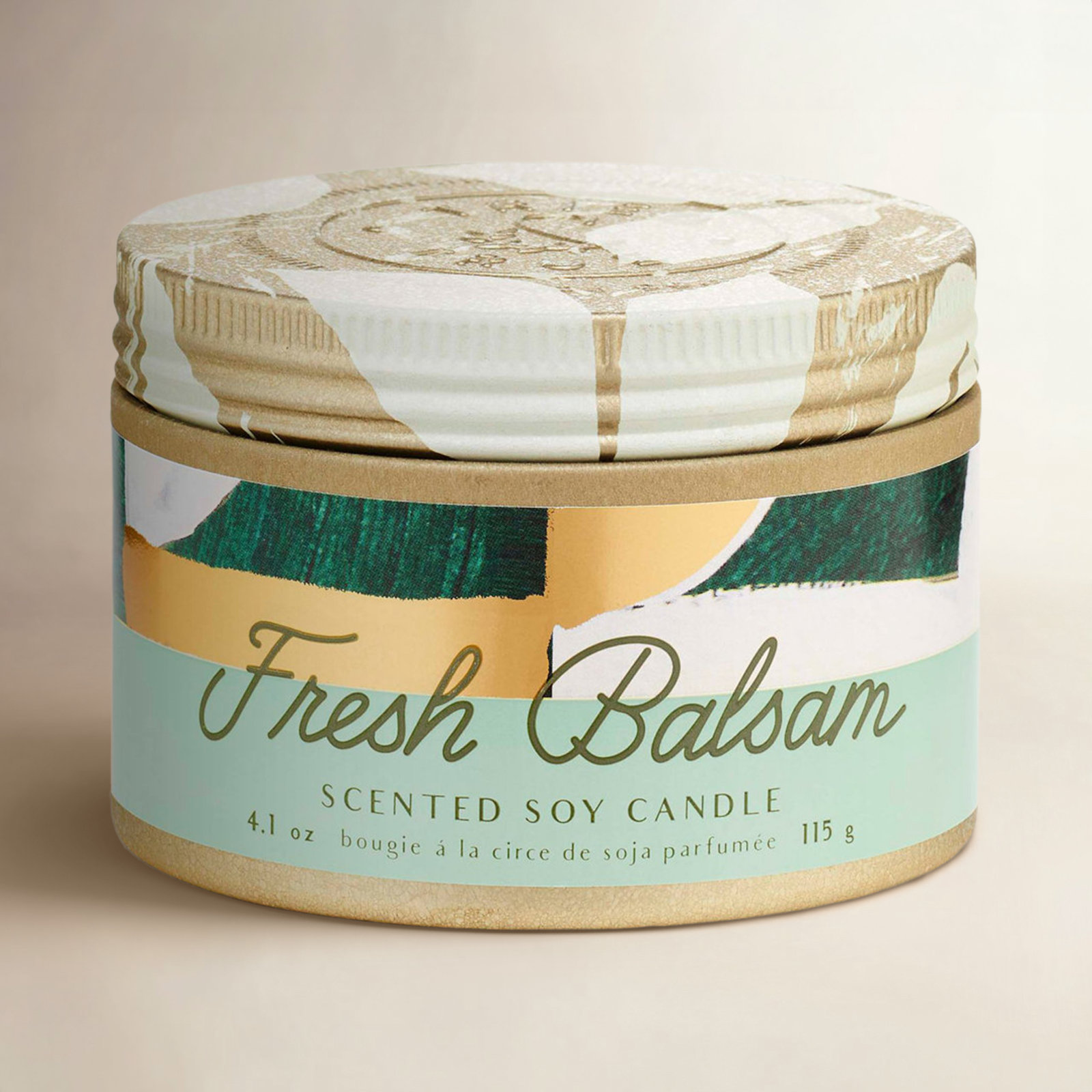 Tried & True Holiday Fresh Balsam Candle, Small Tin
