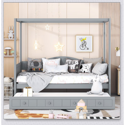 Canopy Day Bed With Trundle
