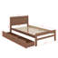 Base de lit plateforme avec 2 tiroirs de conception moderne-907954154
