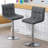 Chandresh Swivel Upholstered Adjustable Height Counter Stool with Metal Frame-14826894
