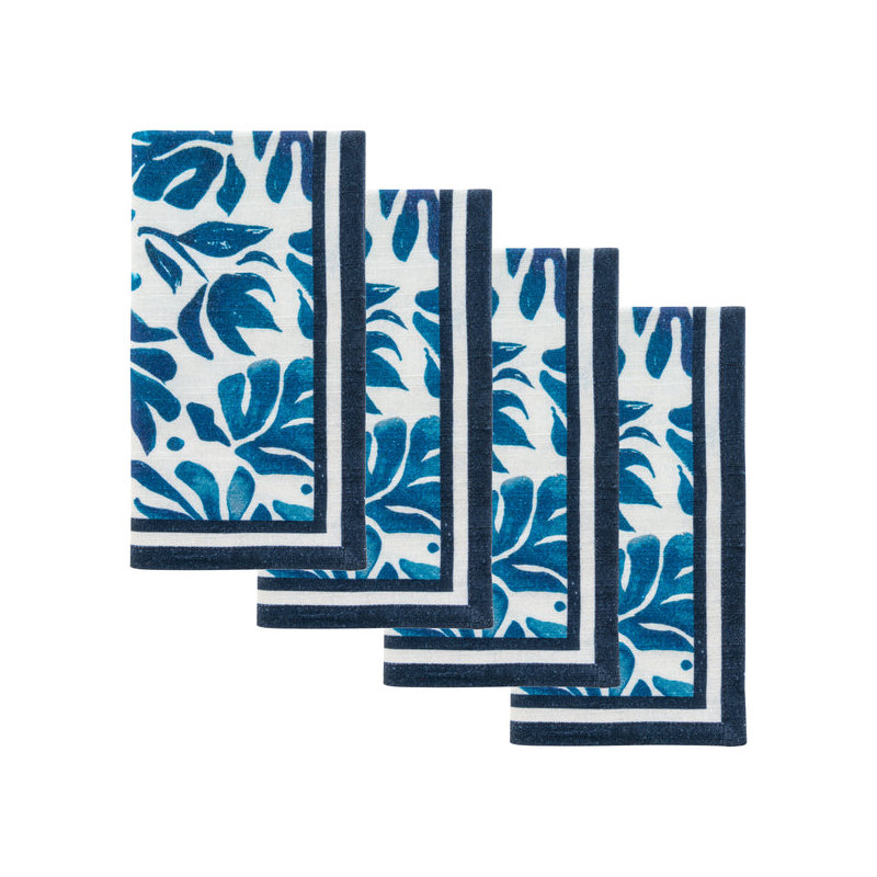 Serviettes de table Coastal Abstract