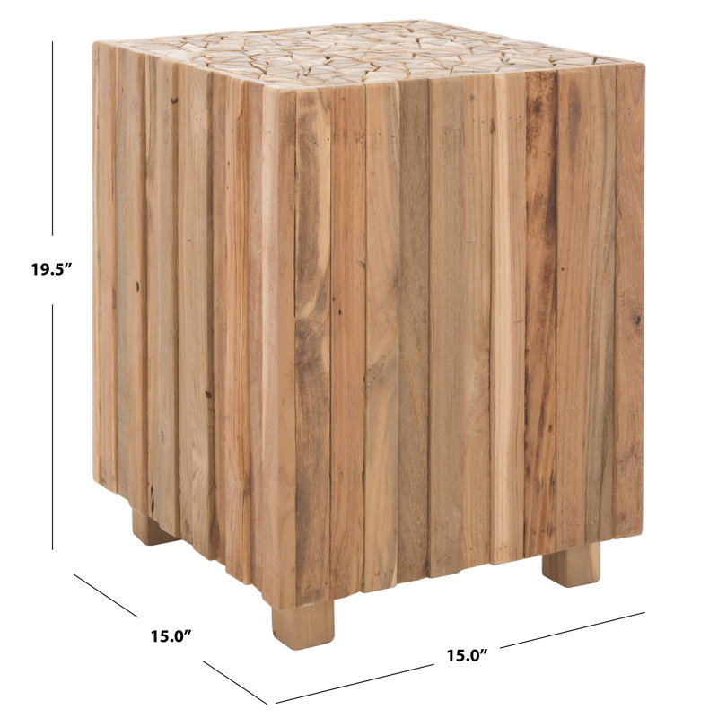 Elior Solid Wood End Table