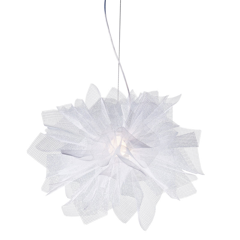 Fluo Pendant, 23.6" H x 29.5" W x 29.5" D