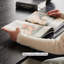 Table multifonctionnelle en bois de frêne noir-1017453718