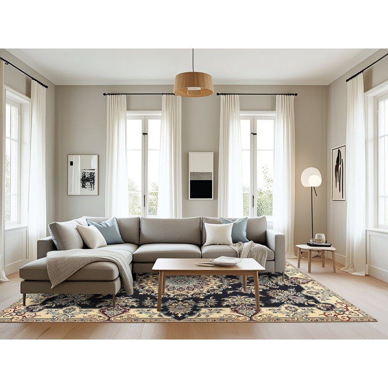 Brittaney Oriental Indoor Rug, Rectangle 8' x 12'