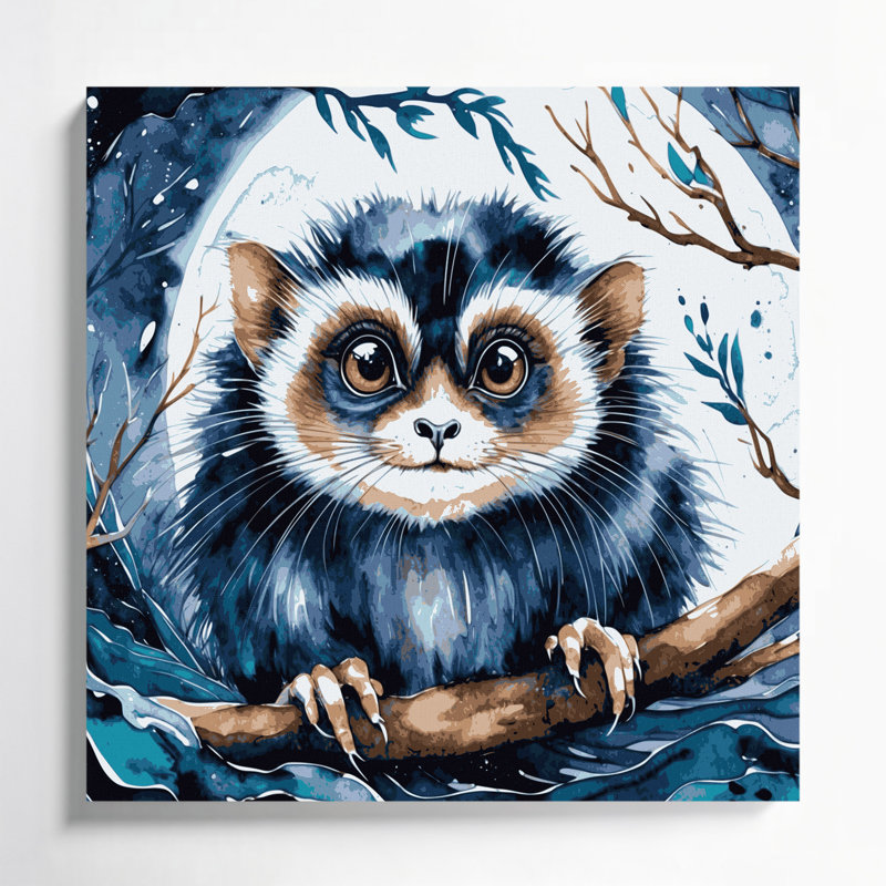 Art mural sur toile Wildlife, H 16 po x l 16 po