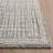 Wenee Abstract Hand Tufted Wool Cotton Geometric Rug in Dark Gray/Ivory-914007167