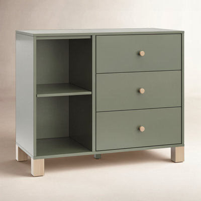 California 3-Drawer Combo Dresser