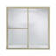 Deluxe 57.75" x 56.25" Bypass Bath Door