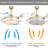 42Inch Flush Mount Ceiling Fan With Remote Control-2058099028