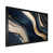 Impression noire sur toile encadrée sélectionné