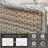 10 Pieces Patio Furniture Set With 53" Fire Pit Table, Outdoor Wicker Swivel Rocking Chairs With Comfy Cushions, All-weather High Back Sofa Couch Set For Backyard Or Lawn-1417941624