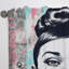 Audrey Hepburn Blue Bubble Gum - Rideau moderne - Velours obscurcissant - 1 panneau-107826445
