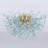 Momin 6-Light Sputnik Firework Flush Mount