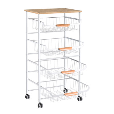 33.5'' H x 16.61'' W Utility Cart