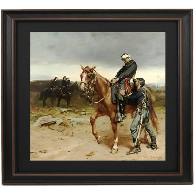 Cold Comfort On The Outpost By Edward Percy Moran