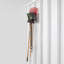 1 porte-crochet / pelle / cordon