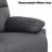 Katty 35.7"W Leather Manual Swivel Rocker Recliner Chair-106862807