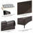 Difiore Outdoor Wicker Chaise Lounge , Cushion Included