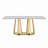 70'' Rectangle Faux Marble Dining Table-1600117518-1600117505