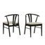 Ensemble de 2 chaises de salle à manger Wishbone-73507676
