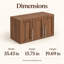 Armoire de rangement murale