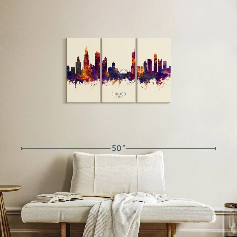 Sebbie Chicago, Illinois, horizon IV, H 20 po x l 33 po