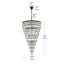 Lustre rectangulaire 41 pouces Iva-938800270