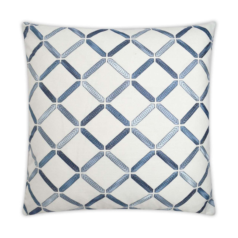 Granville Pillow Cover & Insert, Bolster 14"H x 42"W, Silver