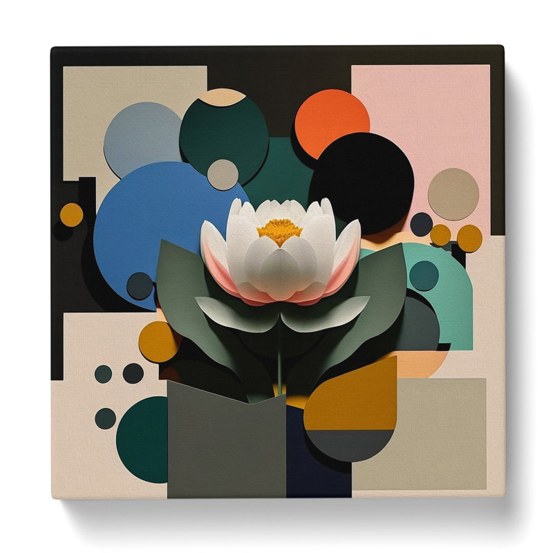Modern Wall Art - Wrapped Canvas, 35cm H x 35cm W x 3cm D