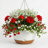 3-Piece Set PE Hanging Bowl-Shaped Planter Pots