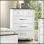 Commode de campagne moderne Pinetop, blanc / brun foncé-1369819088