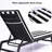 2Pcs Lounge Chair Back Cushions, , Breathable & Protected, Removable Zipper Cover For Easy Cleaning, Resilient Sponge Padding, Adjustable Straps A Relaxing Seat Outdoor Pad Replacement - Strong-2006745369