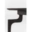 Bow Solid Wood Top Metal Base Dining Table-90479057