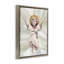 «Nino Divino Baby Portrait», art mural encadré sur toile flottante brune-1249442763-1249118352