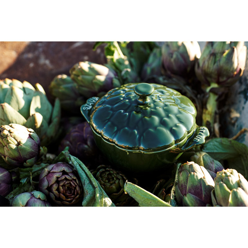 Staub Ceramic 16-oz Petite Artichoke Cocotte