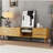 70-inch Mid-Century Modern TV Stand with Storage Function, Suitable for Living Room, Bedroom, Media Cabinet