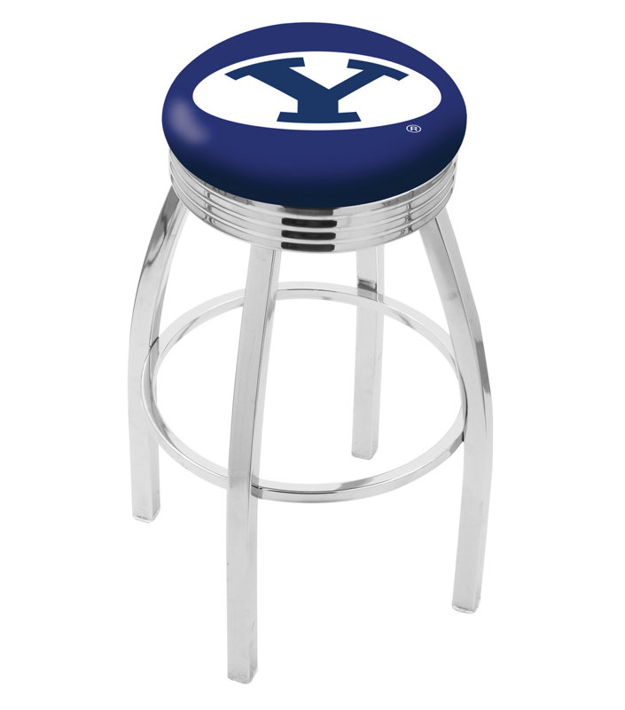 Tabouret de bar pivotant de 25 po NCAA, Brigham Young