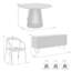 Ensemble repas rond 47 po Buffolino-98202750