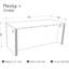 Coquille de bureau Ozra-16979428