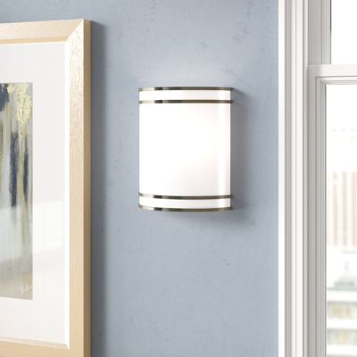 Perri Steel LED Flush Mounted Sconce