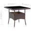 Clorinda Square Wicker Outdoor Dining Table , 80cm W 80cm D-1531106228
