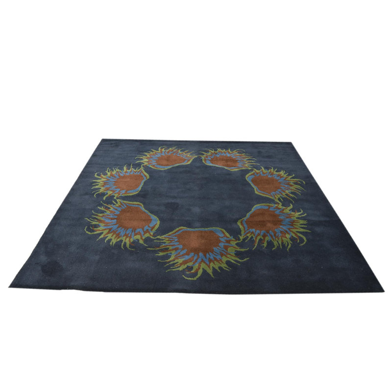 Tapis bleu marine 8 pi Pineland