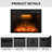 Trim With Electric Fireplace-987260482