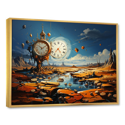 «The Persistance Of Dali», art mural surréalisme