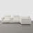 5-Piece Wall-hugger Power Reclining Sectionnal with Console-595504324-595504327
