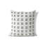 Dash Ivory Charcoal Throw Pillow-107807946